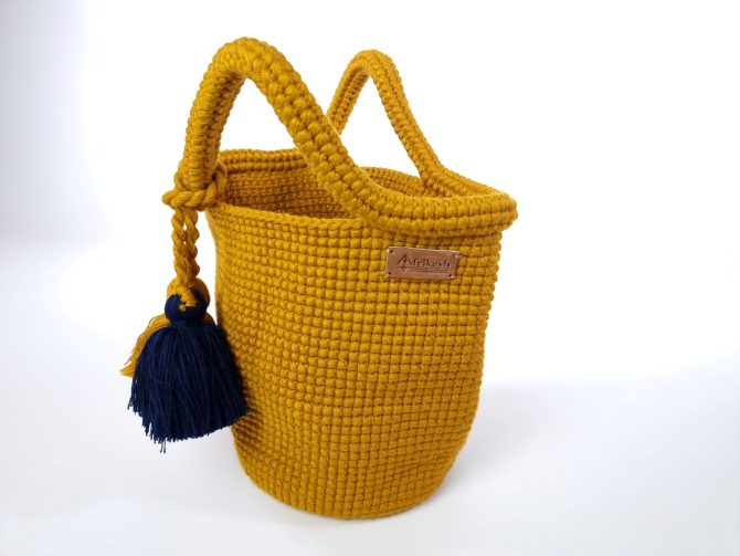 moroccan wool bag